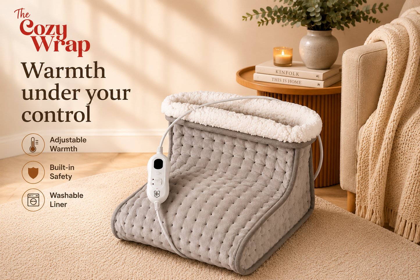 CozyWrap™ Smart Heat Foot Warmer