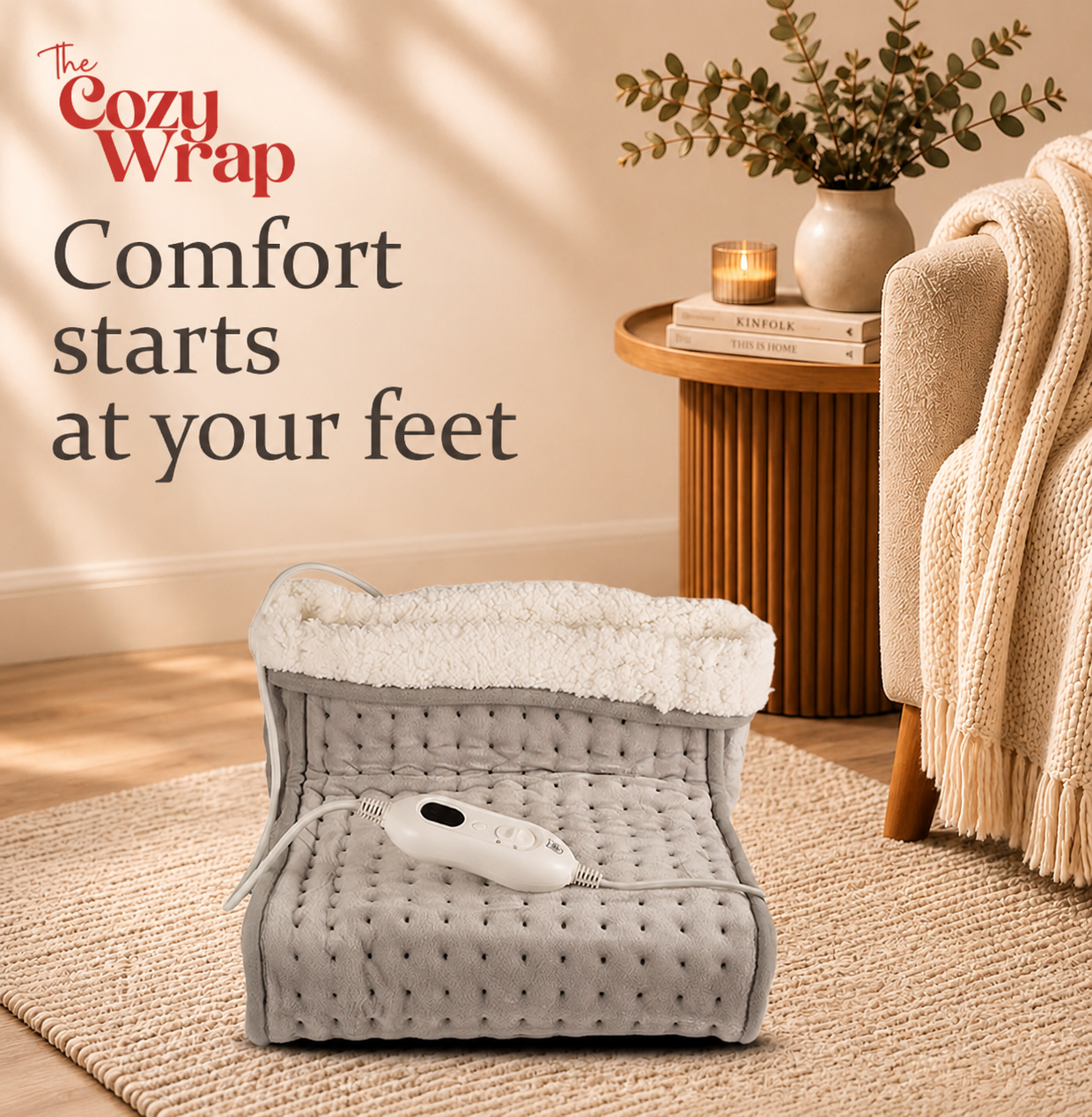 CozyWrap™ Smart Heat Foot Warmer
